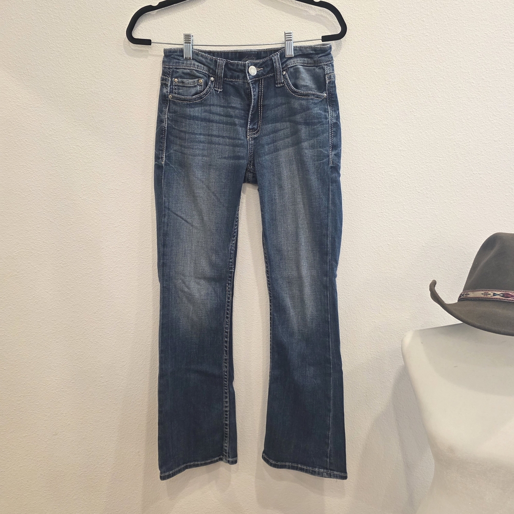 Daytrip Women's Boot Cut Jeans in Blue